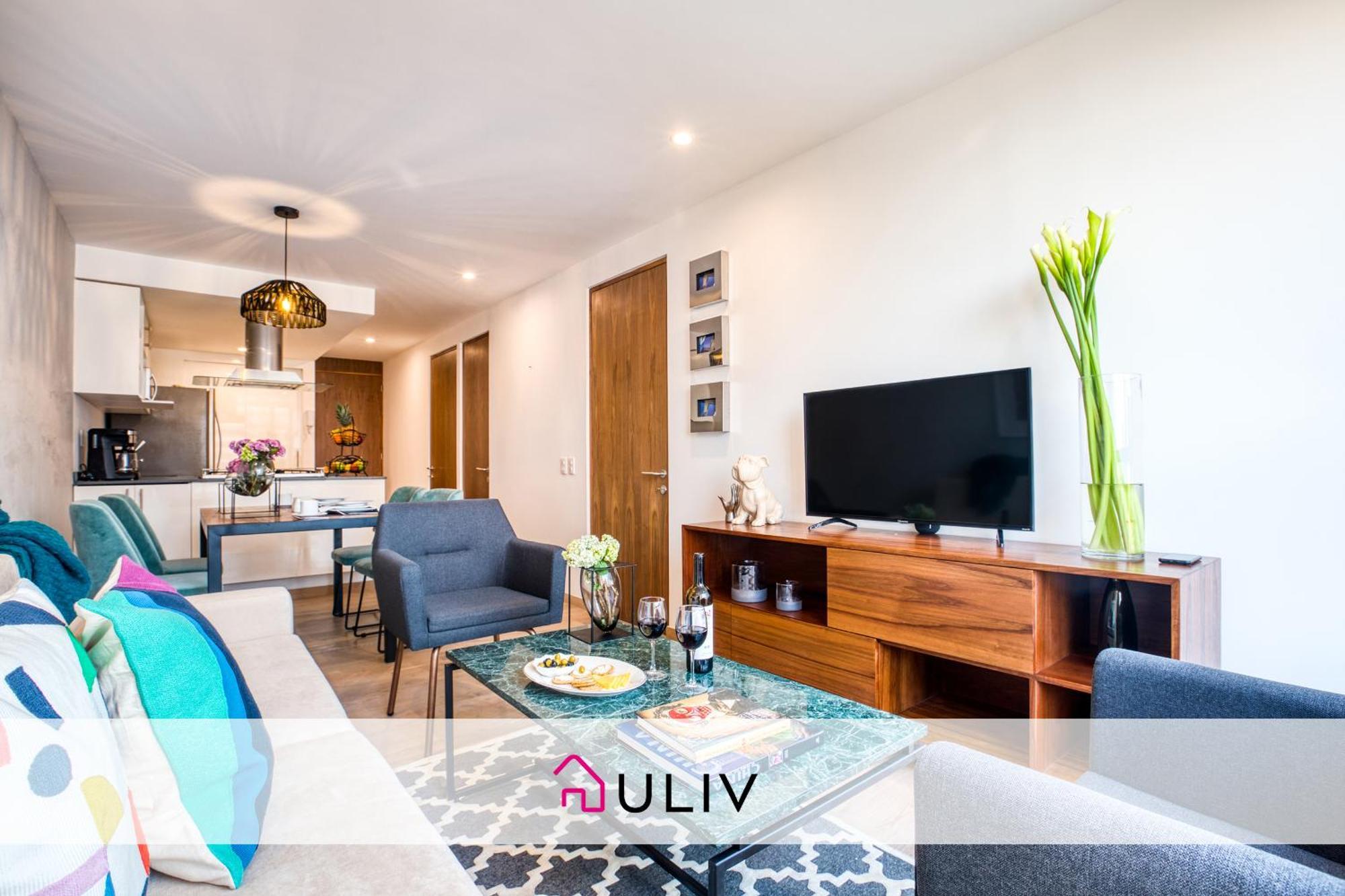 Uliv Polanco Aparthotel Kota Meksiko Bagian luar foto